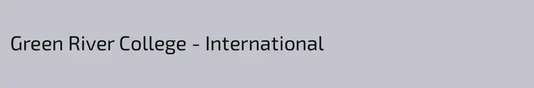 Green River College - International